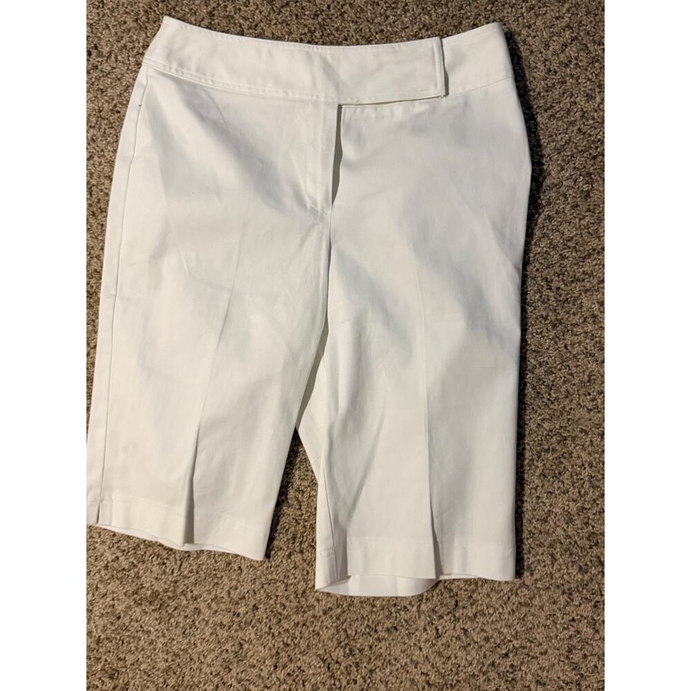 Pantology Bermuda Shorts NWOT White 10